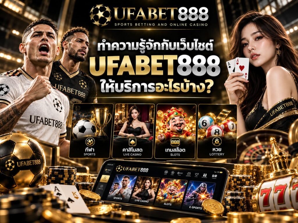ทำความรู้จักกับเว็บไซต์ UFABET888 ให้บริการอะไรบ้าง